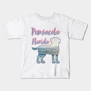 Pensacola Florida Vintage-Look Kids T-Shirt